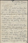 Letter, W. N. (William Neill) Bogan, Jr. to Juliette Chamberlin, September 4, 1945 by William Neill Bogan Jr.