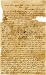 Letter, Jim M. Jackson to Cynthia Jackson Boswell; 9/15/1861