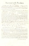 Freedmen Agreement by John W. Caldwell