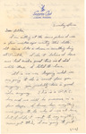 Letter, James T. Carlisle to T. A. House, July 12, 1944