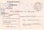 Postcard, James T. Carlisle to Aubrey House, November 16, 1944
