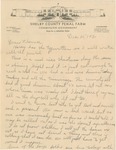 Handwritten Letter, Gale Carr to Florence Carr, December 25, 1931