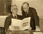 Gale Carr with W. L. Kearney, the Warden of Shelby County Penal Farm