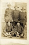 Five Uniformed Male Soldiers