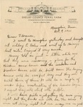 Handwritten Letter, Gale Carr to Florence Carr, October 9, 1931 by James Gale Carr