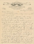 Handwritten Letter, Gale Carr to Florence Carr, December 7, 1931