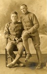 Two Uniformed Male Soldiers [postcard]