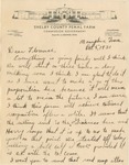 Handwritten Letter, Gale Carr to Florence Carr, October 5, 1931 by James Gale Carr