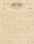 Handwritten Letter, Gale Carr to Florence Carr, November 10, 1931
