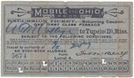Railroad ticket