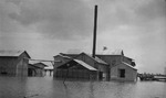 Buildings in flood