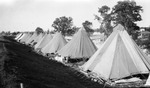 Flood refugee camp