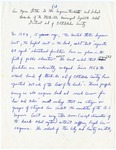 Handwritten draft of school desegregation position of the Oktibbeha County NAACP
