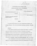 District court order for the integration of Starkville Public Schools by Orma R. Smith