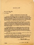 Letter, W. W. Barber to J. I. Ford; 9/1/1947 by W. W. Barber