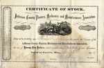 Certificate of Stock