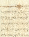 Letter, Horatio Read to John P. Darden; 06/09/1854