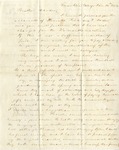 Letter, Tolbert Fanning to John P. Darden; 01/14/1850 by Tolbert Fanning