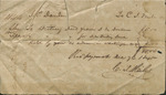 Receipt for Purchase of Land, December 7, 1845