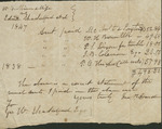Statement of Payments, 1847