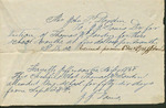 Receipt for School Tuition, December 27, 1858