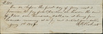 Promissory Note, January 1, 1859