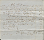 Account Statement for Household Items, January 1, 1859