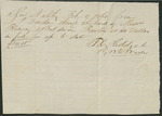 Receipt for Payment Made to T. C. Redde and R. W. C. Wade by John P. Darden, February 9, 1860