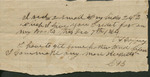 Receipt for Payment, December 7, 1864