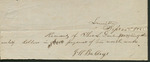 Receipt for Two Month's Work, September 22, 1865