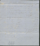 Account Statement for Food and Household Items, July 1865