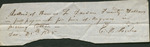 Receipt for Purchase of Enslaved People, December 25, 1865