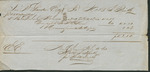 Bill for Molasses, February 21, 1862