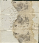 Damaged Account Statement, 1859