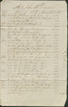 Account Statement for Personal and Household Items, 1868