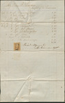 Account Statement for Household Items, January 12, 1867