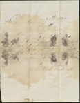 Bill for Goods Purchased, June 28, 1870