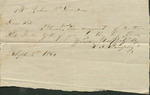 Letter, C. F. Shampley to John P. Darden, September 2, 1864