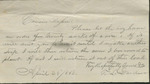 Order for Corn, April 28, 1868