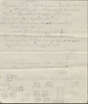 Ledger Page, Undated