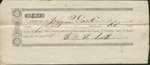 Receipt for State, County, and Special Tax, 1858