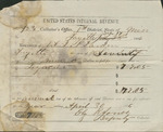 Internal Revenue Tax Receipt for John T. Darden, September 17, 1866