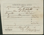 Internal Revenue Tax Receipt for Thomas L. Darden, September 17, 1866
