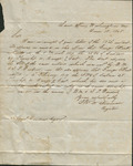 Letter, Land Office, Thomas W. Newman to John P. Darden, June 15, 1848