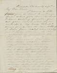 Letter, S. B. Chambless to Unknown, August 26, 1849