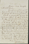 Letter, Robert Sholinh to John P. Darden, October 11, 1860