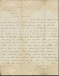 Letter, A. L. Sholinh, October 27, 1860
