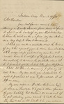 Letter, R. J. Sholinh to John P. Darden, March 19,  1861