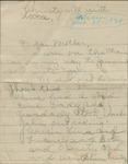 Letter, Fannie Sanders to Mother, June 20, 1924