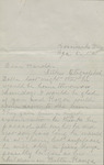 Letter, Mother to Harold, April 5, 1941